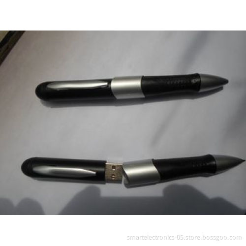 Pen USB Flash Drives, 64MB-128GB, Custom Printing, Package, 3-year Warranty, MOQ of 50pcs, Grade A